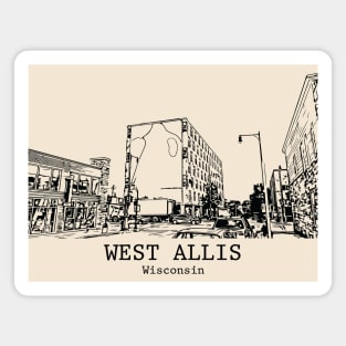West Allis - Wisconsin Magnet